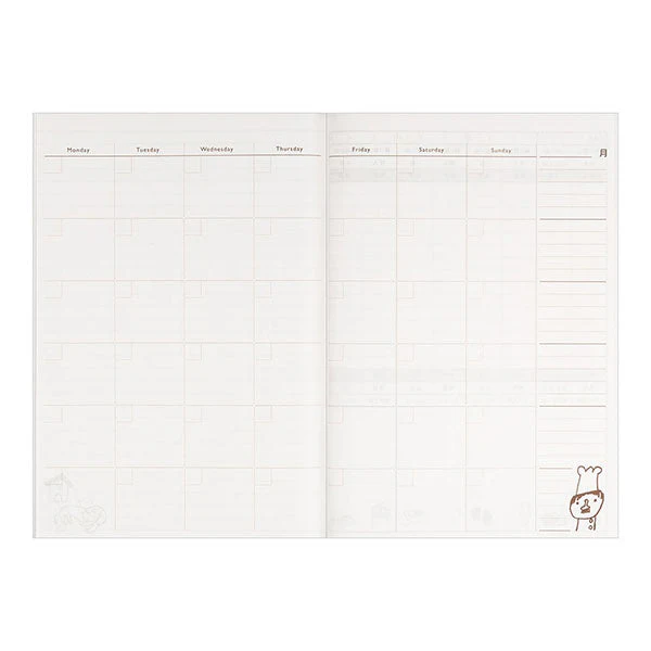 Midori Household Account Book Cook's pattern B5 - Image 5