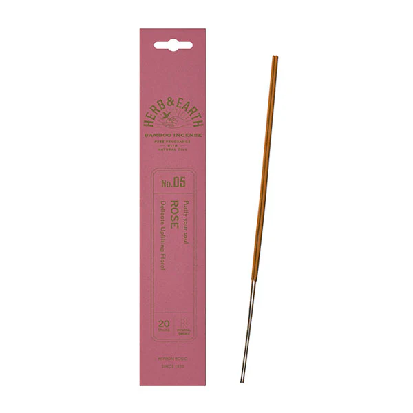 Nippon Kodo Herb&Earth Bamboo Incense 20 Pieces - Image 3