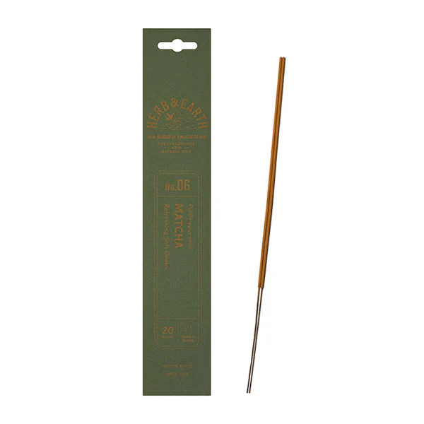 Nippon Kodo Herb&Earth Bamboo Incense 20 Pieces - Image 4