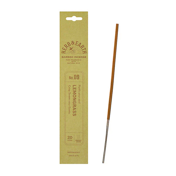 Nippon Kodo Herb&Earth Bamboo Incense 20 Pieces - Image 7