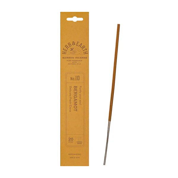 Nippon Kodo Herb&Earth Bamboo Incense 20 Pieces - Image 8