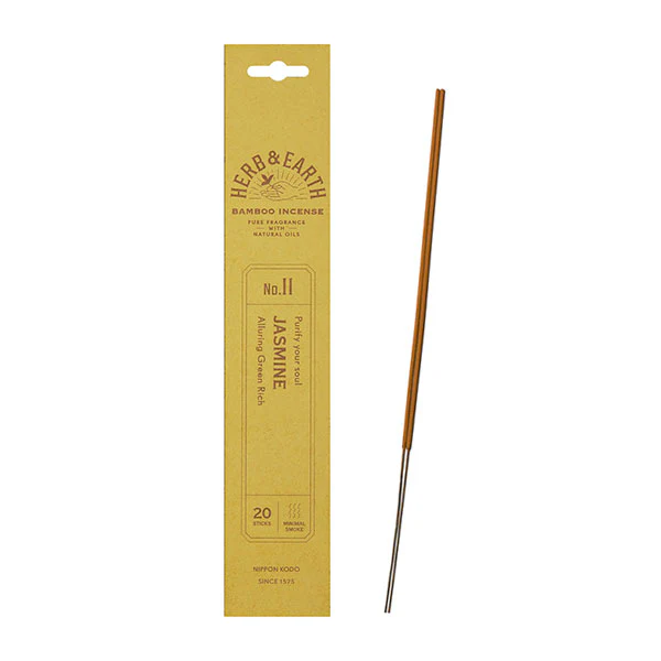 Nippon Kodo Herb&Earth Bamboo Incense 20 Pieces - Image 9